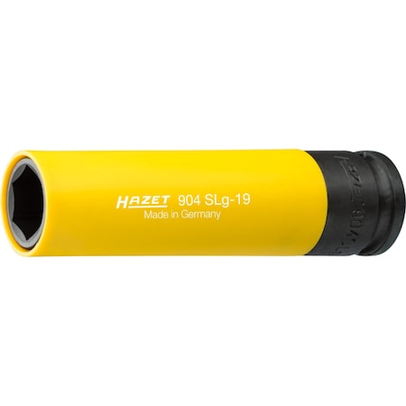 Hazet 904SLG-19 - IMPACT SOCKET, 6 POINT, EXTRA LONG HZ904SLG-19